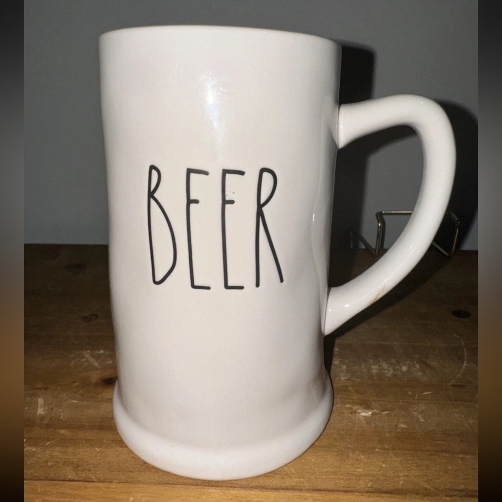 RAE DUNN CERAMIC BEER STEIN NEW